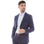 French Connection Mens Marine Check 2 Blazer Marine Check