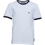French Connection Boys Ringer T-Shirt White