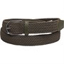 French Connection Mens Woven Elastic Belt Khaki