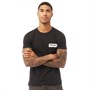 French Connection Herrer FCUK Left Print T-Shirt Sort