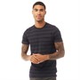 French Connection Heren 3 Stripe T-Shirt Grijs
