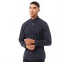 French Connection Chemise à Manches Longues Homme Bleu Marine