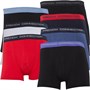 French Connection Herre 7-pak FC5 Boxers Sort/Hvid/Rød/Marine/Mellem Blå Melange/Sort/Sort