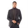 French Connection Blazer Tweed Square 2 Homme Bleu Foncé