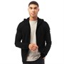 French Connection Tricot à Capuche Cash Zip Homme Noir