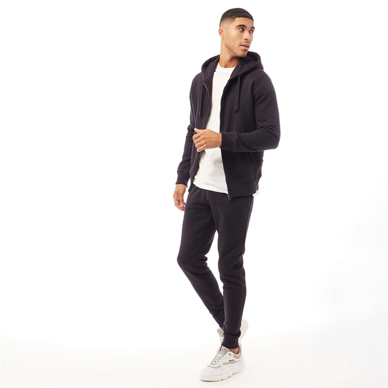 French Connection Mens FC Zip Hoodie Marine