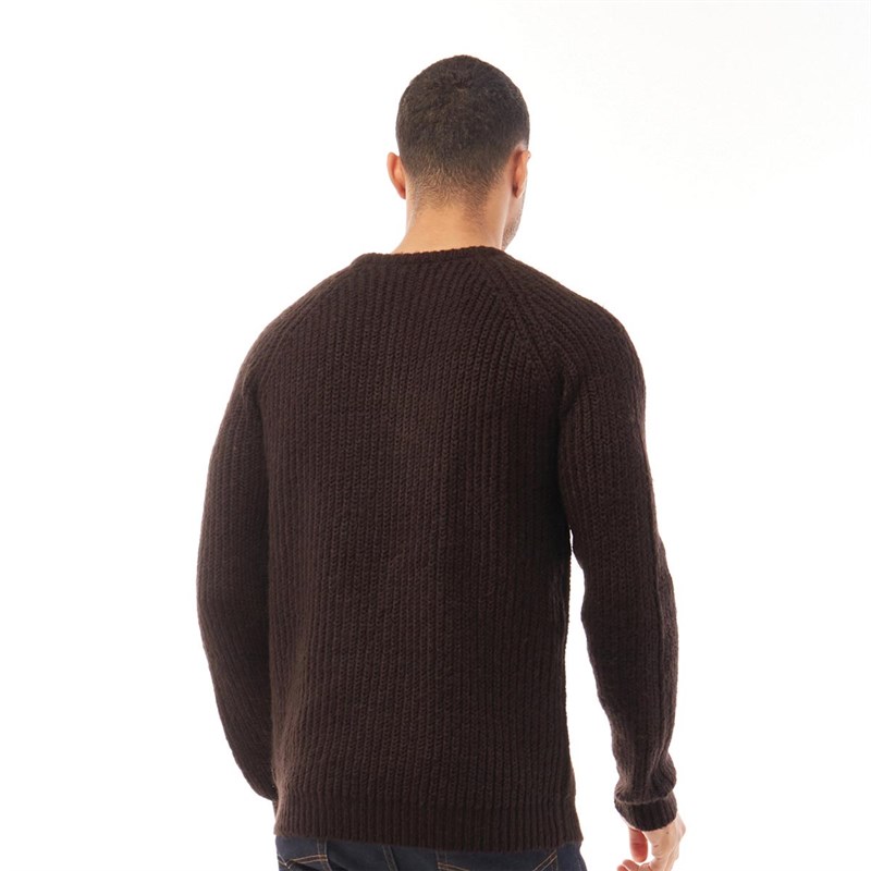 Buy French Connection Mens Space Twist Crew Neck Jumper Black/Black