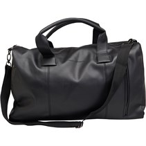 French Connection Mens Holdall Matte Black Finish
