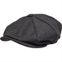 French Connection Herren Baker Boy Mütze Anthrazitmeliert