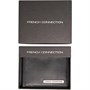 French Connection Portefeuille FC With Chrome Metal Bar Homme Noir