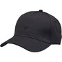French Connection Mens Crown Logo Winter Cotton Canvas Cap Dark Charcoal