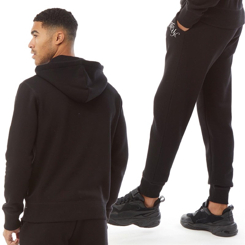 French Connection Survêtement de Jogging Script Homme Noir