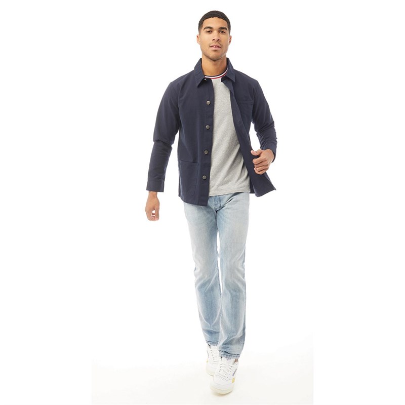 French connection utility blue coat outlet