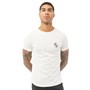 French Connection Mens Script Logo T-Shirt White/Black