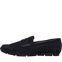 French Connection Mens Suede Driving Shoes Marine