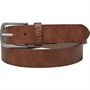 French Connection Mens FCUK Branded Keeper Buckle Belt Brown/Marine