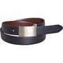 French Connection Mens FCUK Reversible Buckle Belt Black/Brown