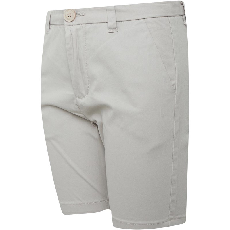 French Connection Boys Chino Shorts Stone
