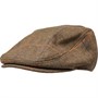 French Connection Casquette Tweed Homme Olive-Marron