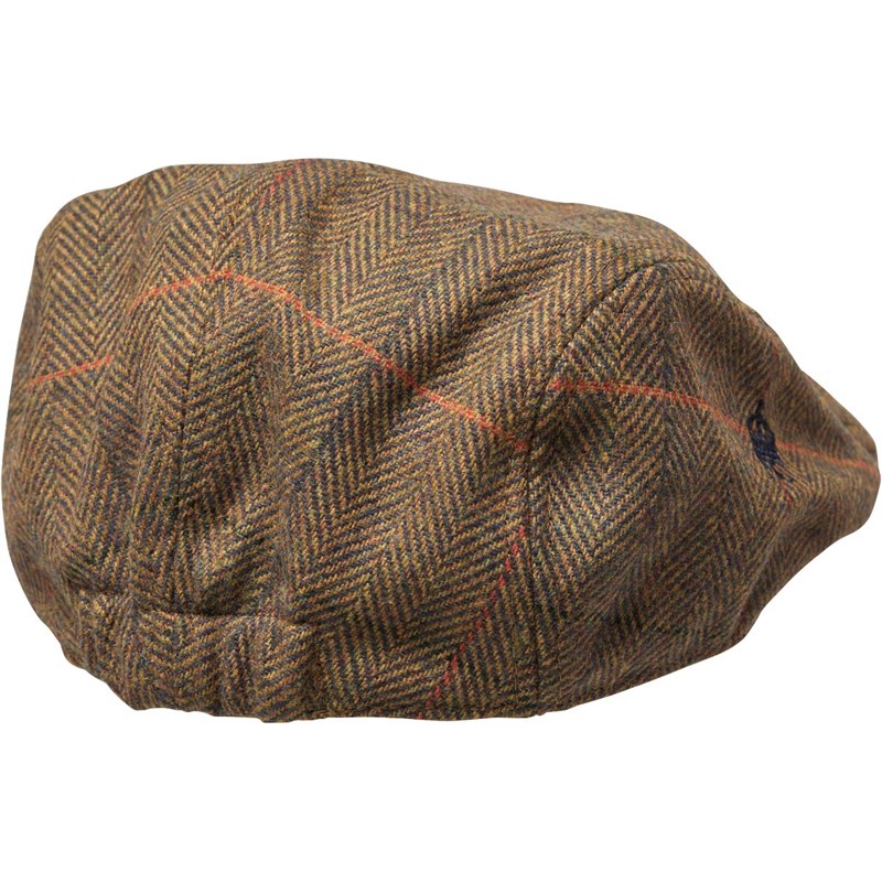 casquette en tweed ecru pour homme et femme