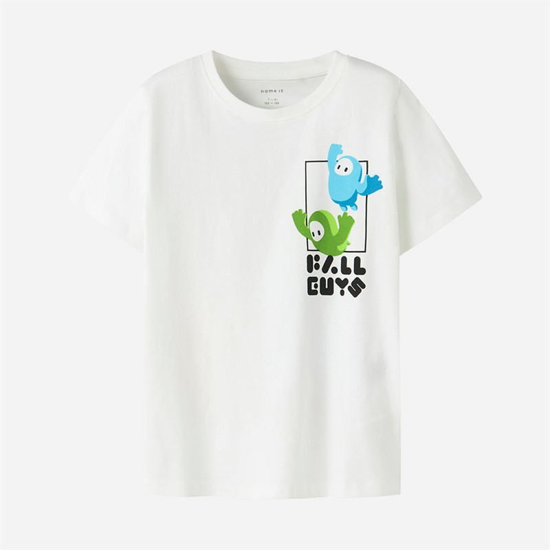 PlayStation Junge Fall Guys Abner T Shirt Bright White