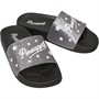 Pineapple Junior Girls Glitter Slides Black/Grey Glitter
