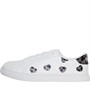 Pineapple Junior Girls Heart Trainers White/Leopard