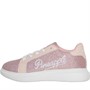 Pineapple Junior Girls Chunky Sole Trainers Pink Glitter