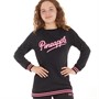 Pineapple Girls Logo Oversize Sweatshirt Black