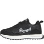 Pineapple Junior Girls Glitter Trainers Black/Glitter