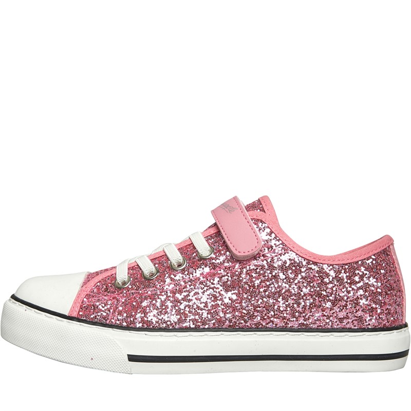 Buy Pineapple Girls Sparkle Shoes Pink Glitter