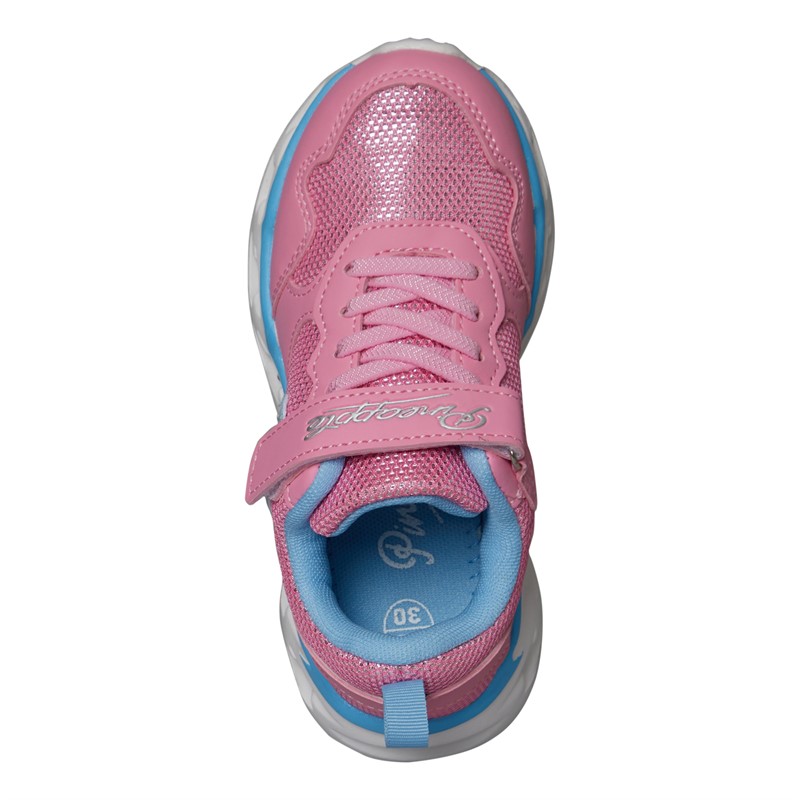 Pineapple Girls Infant Light Trainers Pink