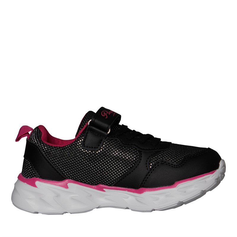 Pineapple Girls Light Trainers Black