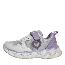 Pineapple Infant Girls Light Trainers White