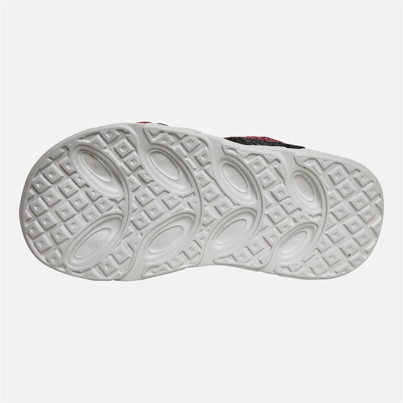 Pineapple Infant Girls Light Up Sandals Black/Pink