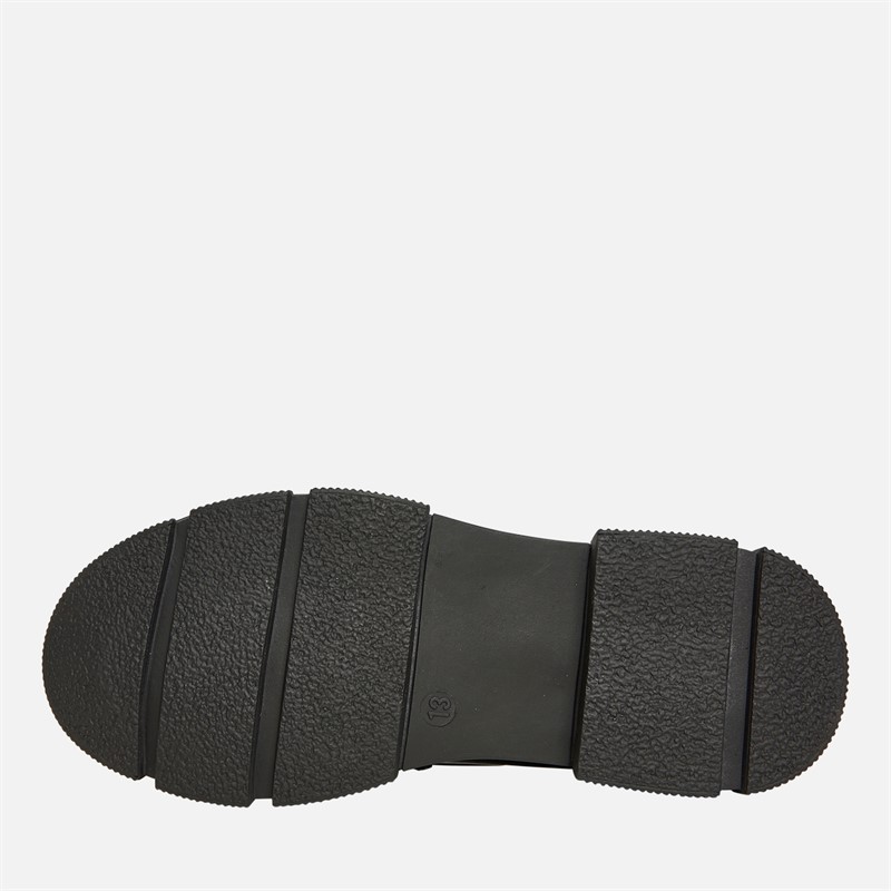 Pineapple Junior Girls Chunky Loafers Black Patent