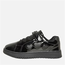 Pineapple Girls Toni Trainers Black Patent