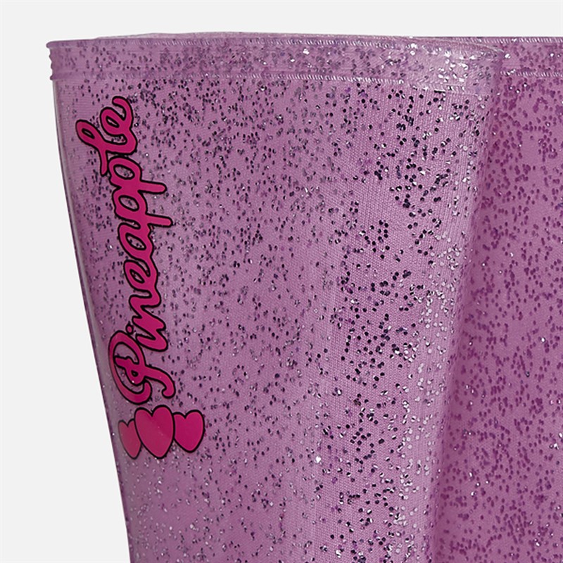 Pineapple Girls Glitter Wellies Lilac