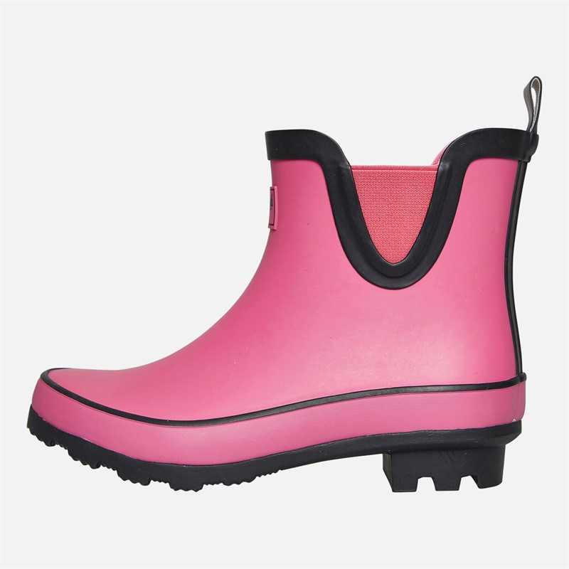 Pineapple Girls Chelsea Boot Wellies Fuschia/Black