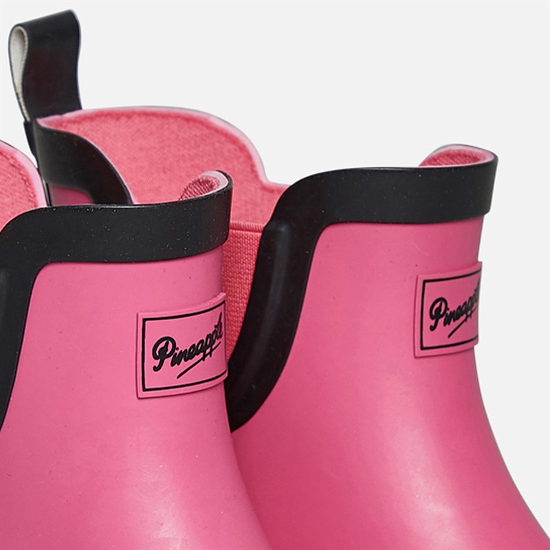 Pineapple Girls Chelsea Boot Wellies Fuschia/Black