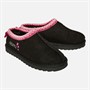 Pineapple Junior Girls Huggy Slippers Black Micro