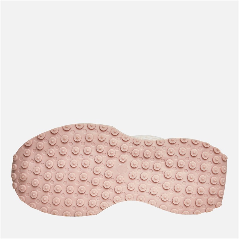 Pineapple Junior Girls Leopard Trainers Pink Leopard