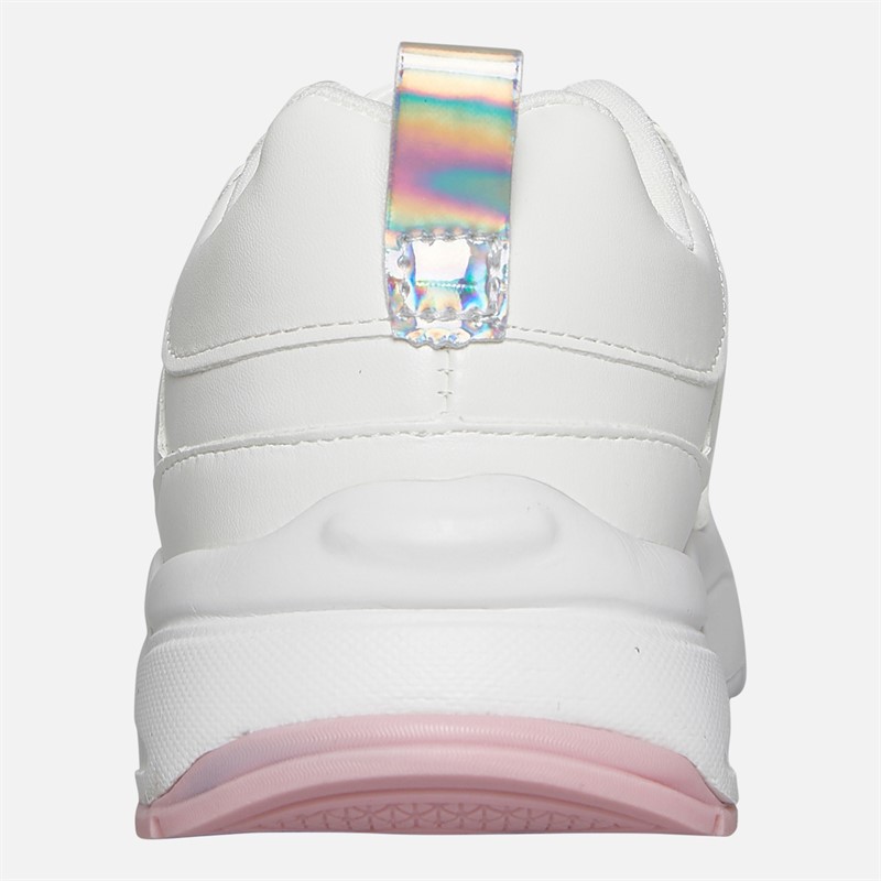 Pineapple Junior Girls Chunky Trainers White