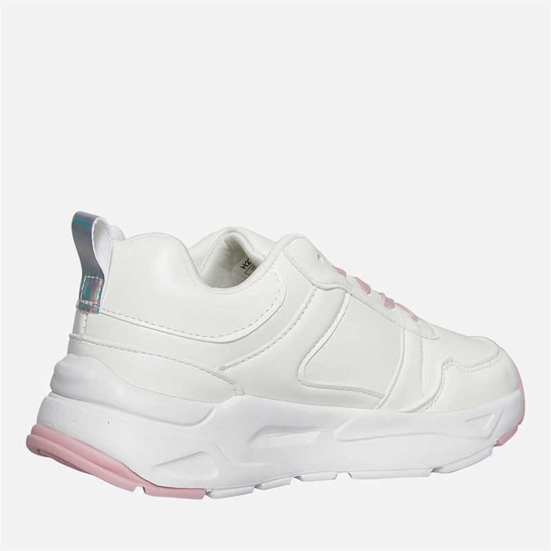 Pineapple Junior Girls Chunky Trainers White