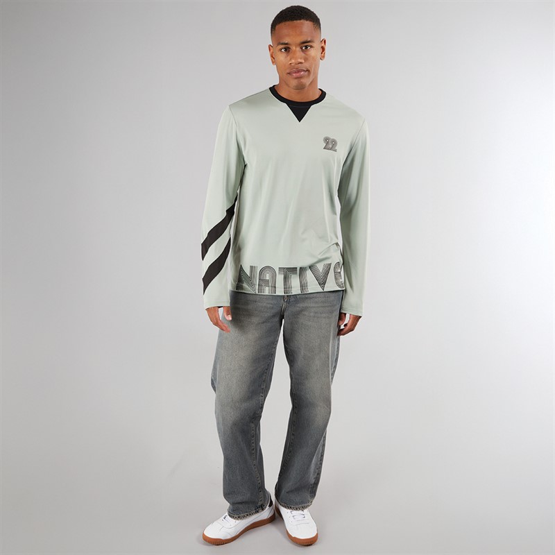 Native Youth Mens Geller Techinical Top Grey