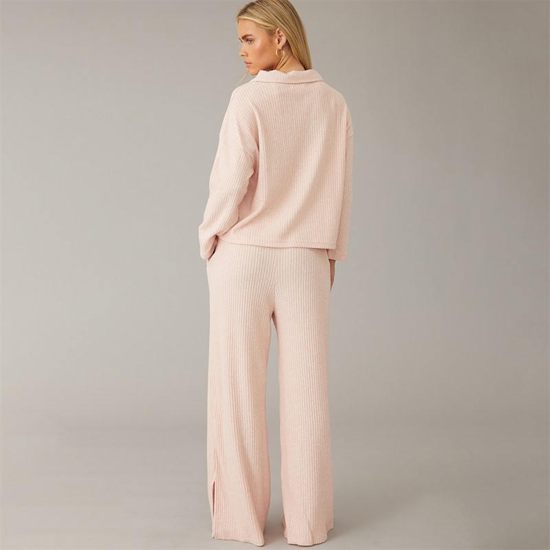 Native Youth Womens Chantria Co-Ord Set Pink