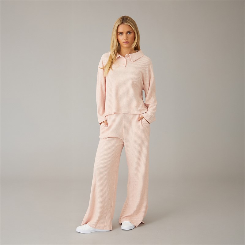 Native Youth Womens Chantria Co-Ord Set Pink