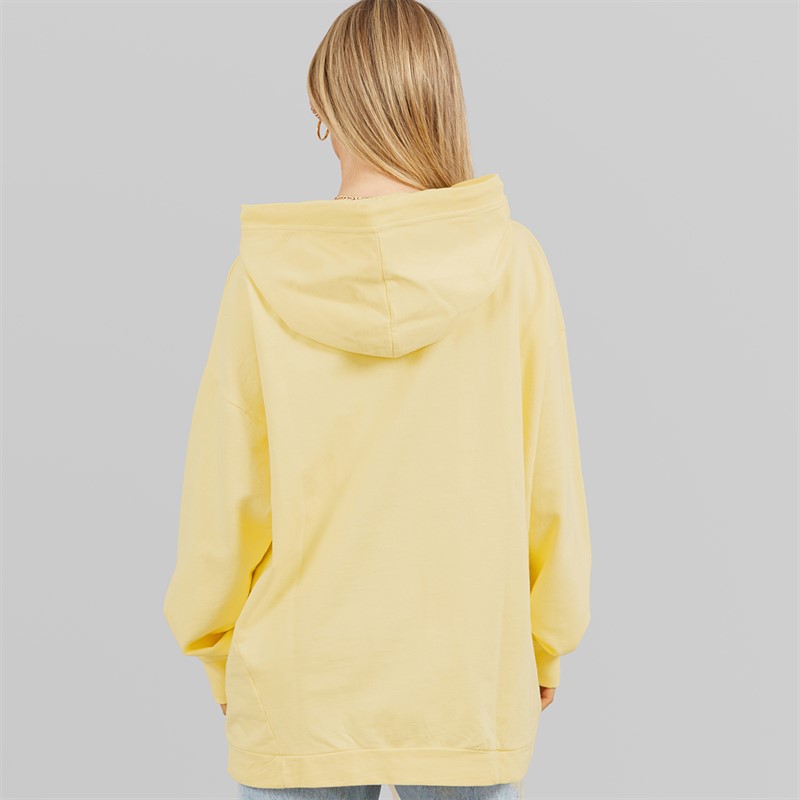 Native Youth Womens Sienna Oversized Hoodie Yellow