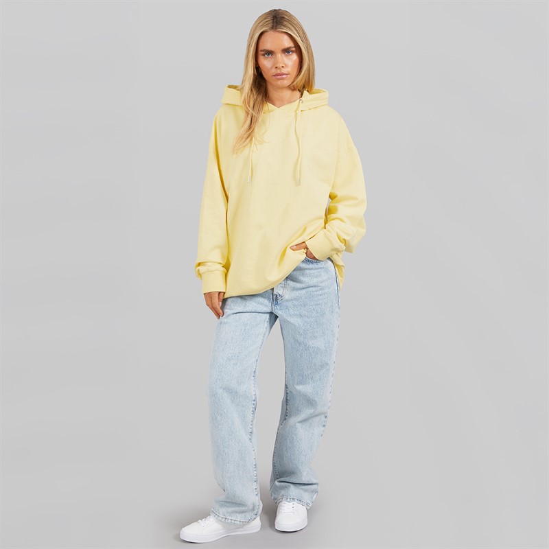 Native Youth Womens Sienna Oversized Hoodie Yellow