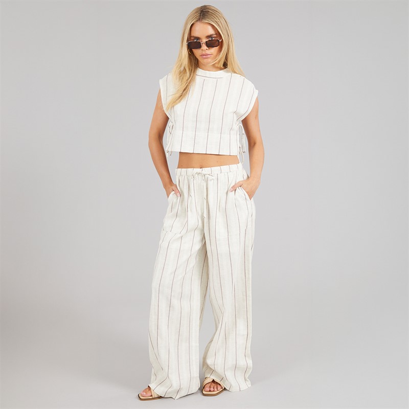Native Youth Womens Striped Co-Ord Multi
